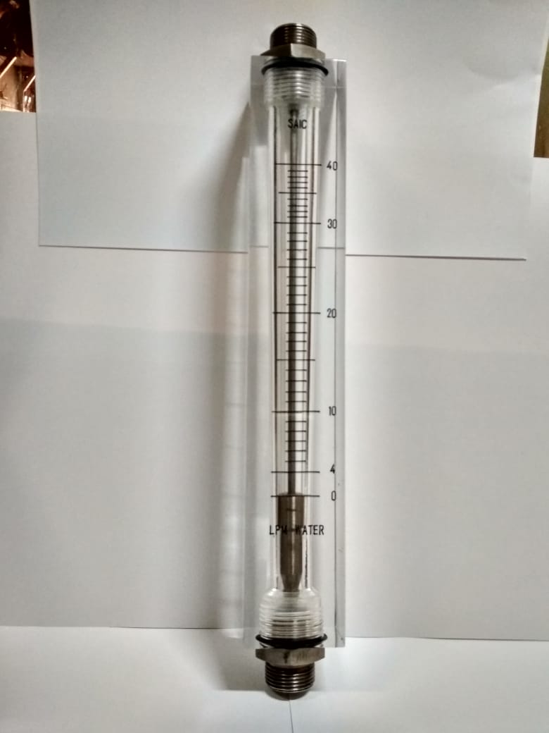 Acrylic Rotameter  in Flow Range of 0-40 LPM for Water